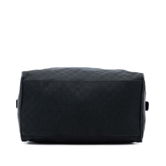 Pre-Loved Gucci GG Canvas Web Travel Bag
